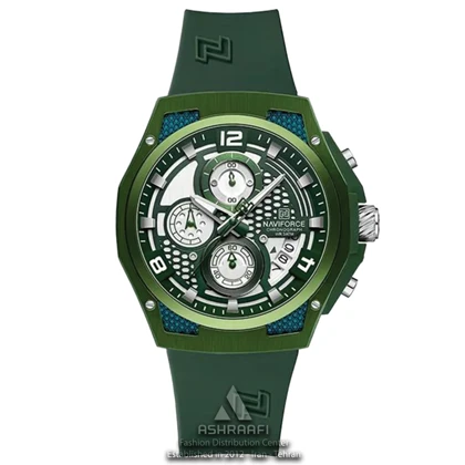 ساعت نیوی فورس سبز Naviforce NF8051G