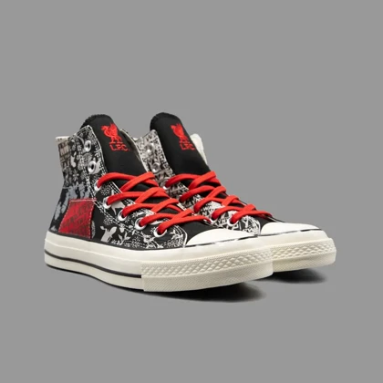 کانورس 1970 لیورپول ساق‌دار Converse 1970s X Liverpool FC Hightop