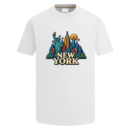 تیشرت طرح نیویورک گلدوزی New York