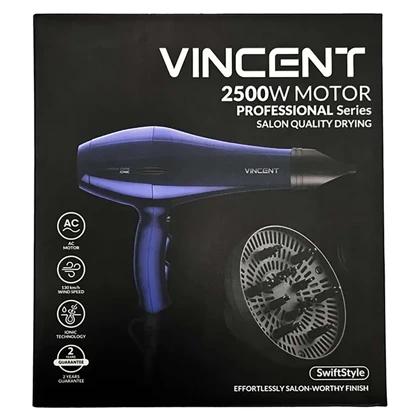 سشوار وینسنت Vincent مدل HD7325 توان 2500 وات