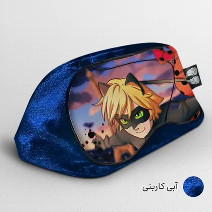 چشم بند بچگانه کاوا ماسک مدل دختر کفشدوزکی کد8