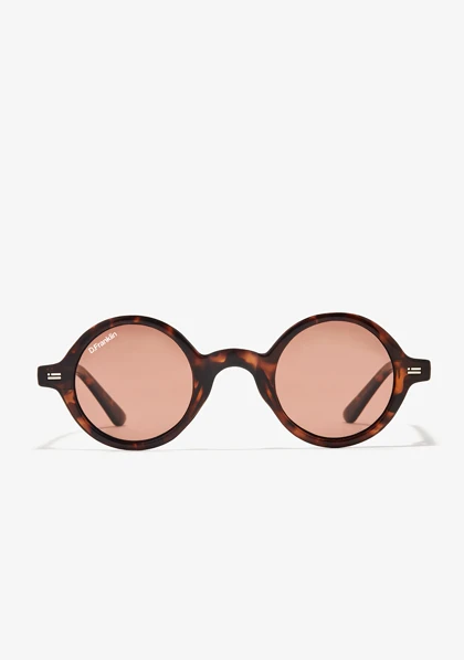 عینک آفتابی دی فرانکلین مدل D.franklin Ultra Light Round Tort / Brown