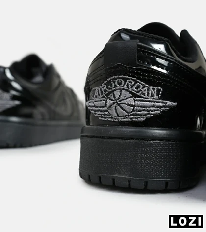 کفش کتانی بزرگ پا ساق‌دار مشکی NIKE AIR Jordan 1 مدل 8932