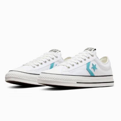 کانورس استار پلیر سفید آبی/ Converse starplayer white blue