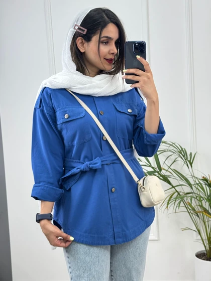 مانتو کتان جلوه