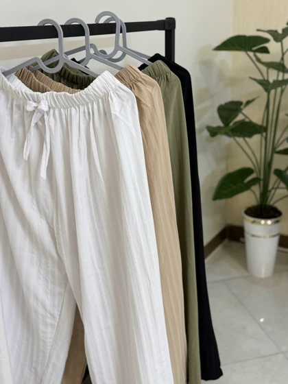 شلوار نخی نایس