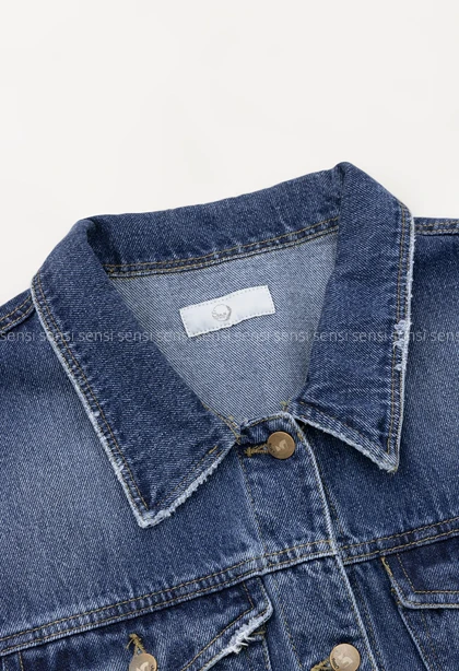 وست جین آستین ریش کد1005005