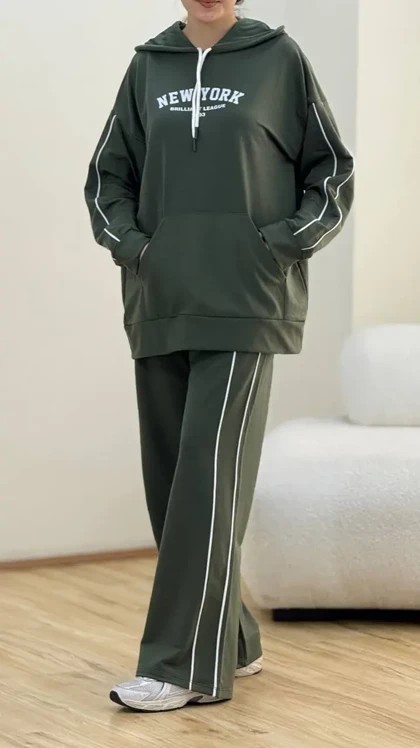 ست هودی وشلوار نیویورک
