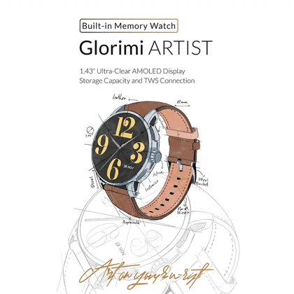 ساعت هوشمند گلوریمی Glorimi مدل Artist