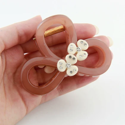 کلیپس دخترانه طرح گلبرگ