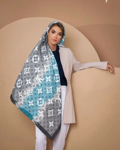 روسری لویس ویتون ابریشم کجراه