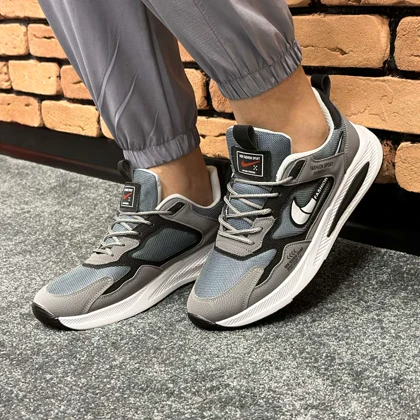 کفش و کتانی مردانه مدل نایک NIKE رنگ طوسی کد 41784
