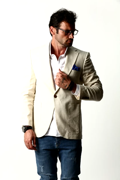 کت اسلیم فیت تک دکمه