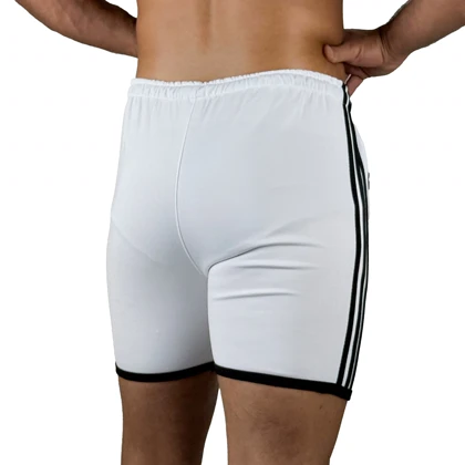 شلوارک طرح آدیداس ADIDAS کوتاه سفید