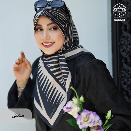 روسری ابریشم توییل پالمیرا