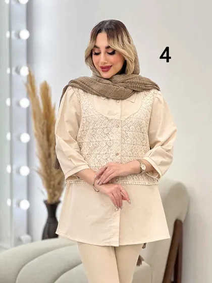 شومیز ترکیبی بهار