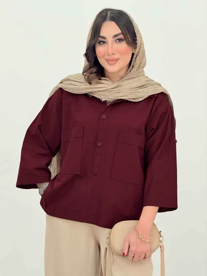 مانتو پشت دکمه سامیا