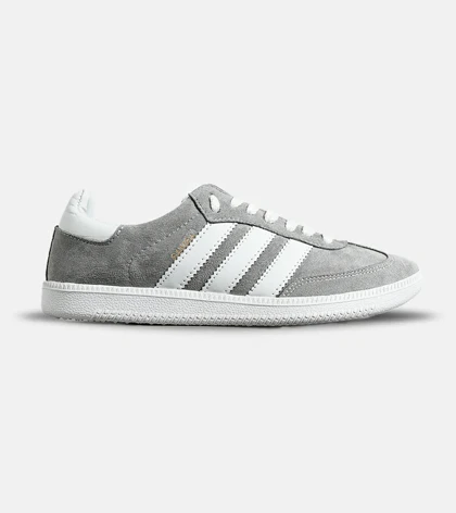 کفش کتانی مردانه و زنانه طوسی سفید ADIDAS Samba