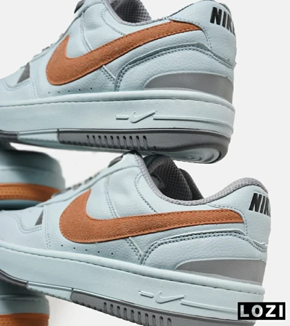 کفش بزرگ پا آبی طوسی نارنجی Nike Gama Force Sail