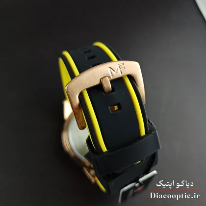 ساعت مچی مردانه اورجینال موتور ژاپنی برند مینی فوکوس سه موتور مدل Mf0244G.02 بند رابر