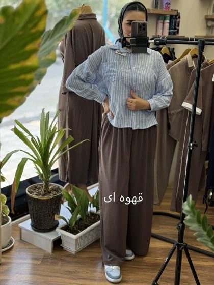 شلوار بگ اوشو جلو پیله_6023