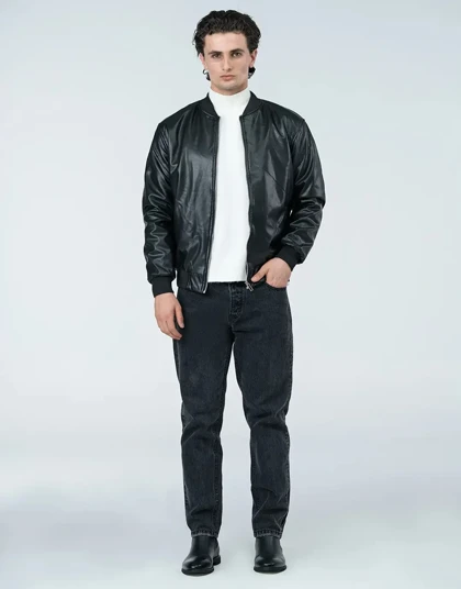 چرم یقه خلبانی