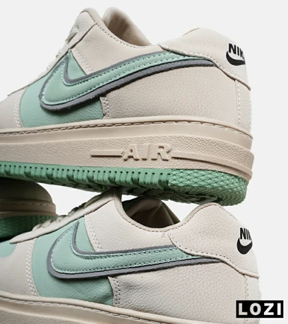 کفش مردانه و زنانه کرم سبز NIKE AIR FORCE