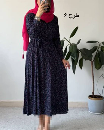 پیراهن ساحلی گل دخت