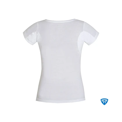 تیشرت ضد تعریق زنانه سفید