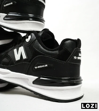 کفش کتانی مردانه مشکی NEW BALANCE yg niubailun