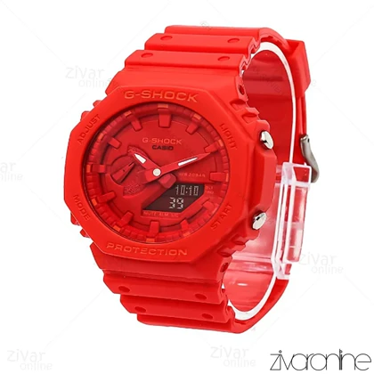 ساعت جی شاک GA2100 مردانه چند موتوره قرمز 106041