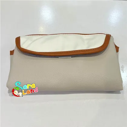 ساک لوازم نوزاد چرم عروسکی