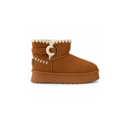 نیم بوت UGG مدل افتر تک سگک کد 2543