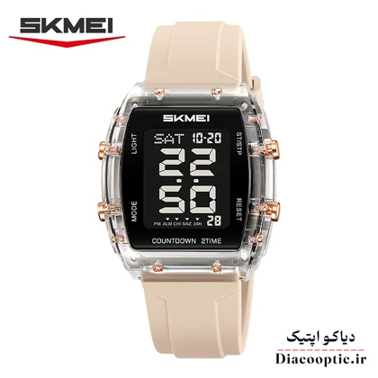 ساعت مچی زنانه برند اسکمی مدل Do-SKMEI 2410بند رابر