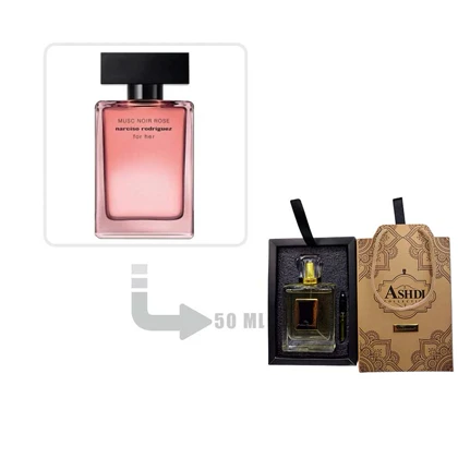 عطر ادکلن نارسیس رودریگز ماسک نویر رز زنانه 50 میل اشدی Narciso Rodriguez Musc Noir Rose for Her for Woman Ashdi 50ml