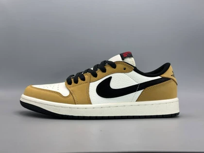 کتانی نایکی جردن1لو روکی آف یر/Nike Air Jordan1 low