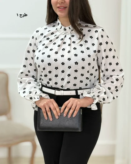 شومیز زنانه لبخند کد محصول 1612