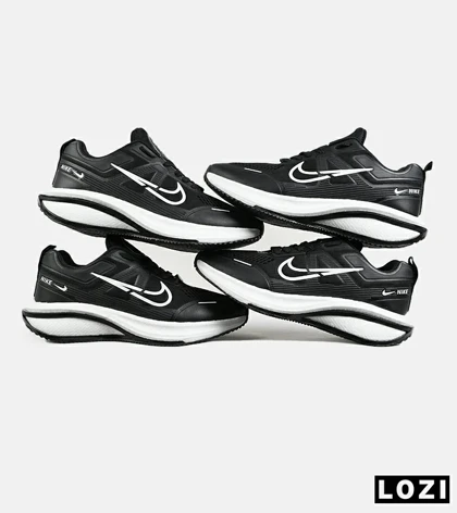 کفش کتانی مشکی سفید مردانه و زنانه NIKE vaporfly kx