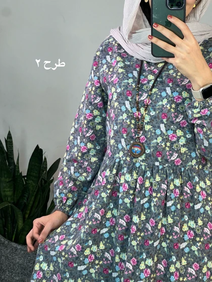 پیراهن لینن نرمینه