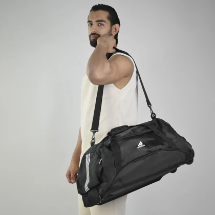 ساک مسافرتی ورزشی آدیداس مدل PMS-23990 چرخدار