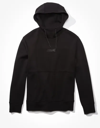 هودی مردانه امریکن ایگل مشکی - American Eagle Active 24/7 Hoodie Black