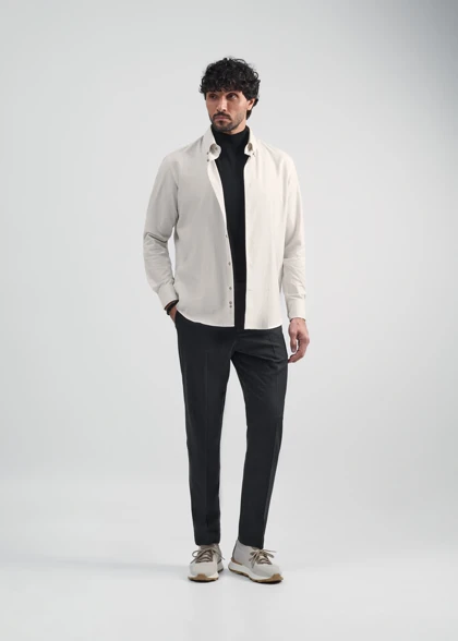 پیراهن یقه دکمه دار 2520106