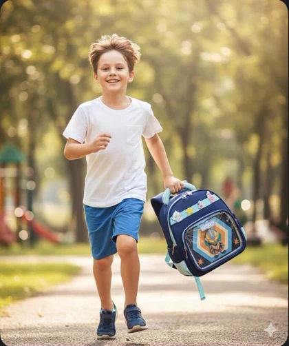 کوله مهد فانتزی عروسک دار وارداتی برند Happy