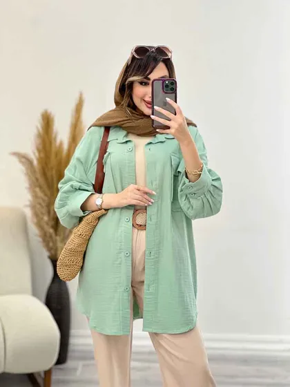 مانتو دو جیب ماهور