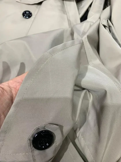 3678-بارانی آستردار شکیبا (ایراددار)