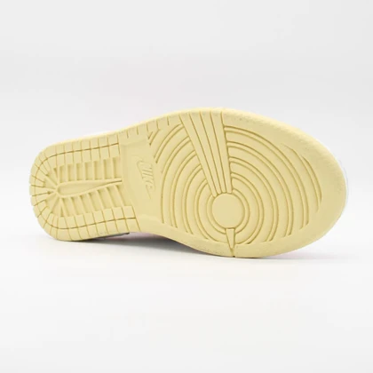 کتانی جردن ساق‌دار صورتی سبز کد 6696