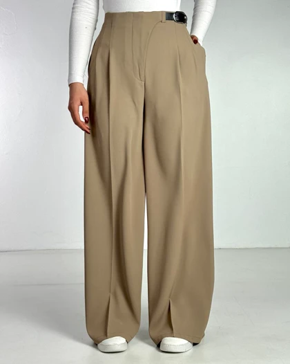 شلوار  بگ کمربندی  کد 200290