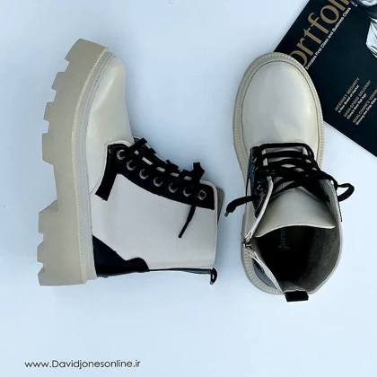 نیم بوت زنانه استرادیواریوس مدل Stradivarius Flat Ankle Boots - BTB75