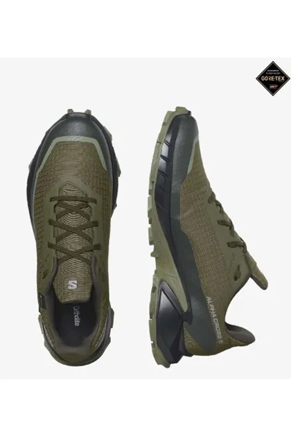 کفش دویدن مردانه در فضای باز Alphacross 5 Gtx Gore-Tex® L47310300 KHAKI KCMN-AST06217