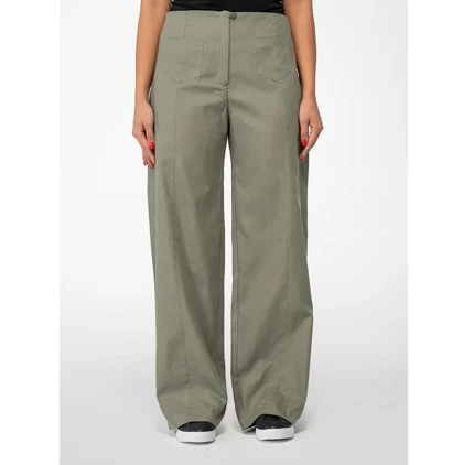 شلوار پارچه ای جیب‌دار زنانه CL3200